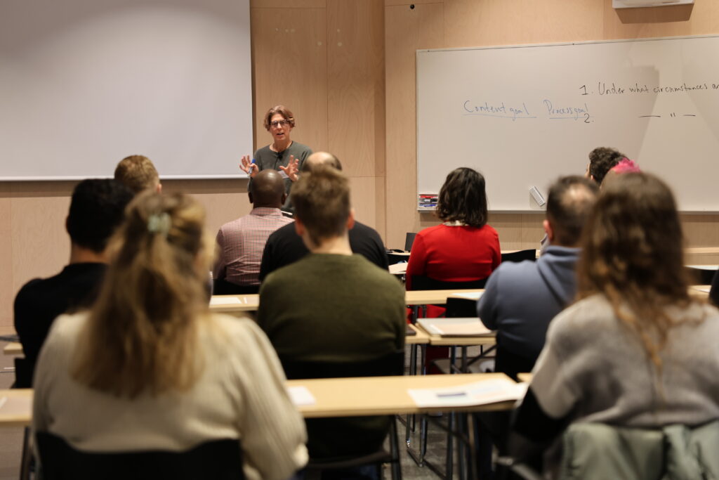 Keynote speaker Åsa Burman at PhD Day 2026